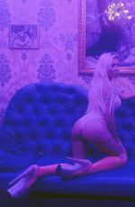 ANGELIQUE FRENCHY MOIRGAN at a Photoshoot at a Club in Plam Beach 12/19/2021