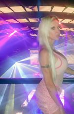 ANGELIQUE FRENCHY MOIRGAN at a Photoshoot at a Club in Plam Beach 12/19/2021