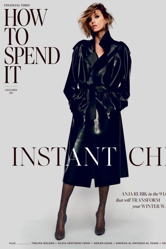 ANJA RUBIK for Financial Times How to Spend It, December 2021