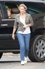 ANNA CAMP on the Set of 