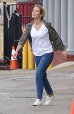 ANNA CAMP on the Set of 