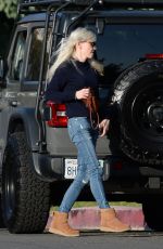 ANNA FARIS Out and About in Los Angeles 12/16/2021