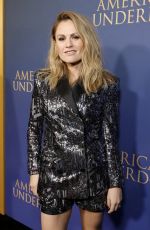ANNA PAQUIN at American Underdog Premiere in Hollywood 12/15/2021