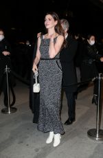 ANNE HATHAWAY Arrives at 2021 Museum of Modern Art Film Benefit Gala in New York 12/14/2021