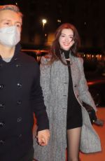 ANNE HATHAWAY Arrives at Soho House in New York 12/02/2021