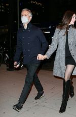 ANNE HATHAWAY Arrives at Soho House in New York 12/02/2021