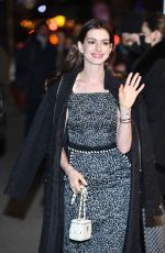 ANNE HATHAWAY at MoMA Film Benefit Presented by Chanel Honoring Penelope Cruz in New York 12/14/2021