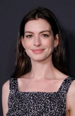 ANNE HATHAWAY at MoMA Film Benefit Presented by Chanel Honoring Penelope Cruz in New York 12/14/2021