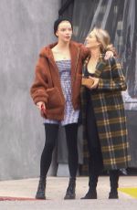 ANYA TAYLOR-JOY Out for Lunch with a Friend in West Hollywood 12/13/2021