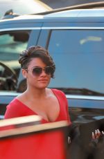 ARIANA DEBOSE Arrivers at Jimmy Kimmel Live! in Hollywood 12/08/2021 