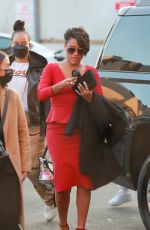 ARIANA DEBOSE Arrivers at Jimmy Kimmel Live! in Hollywood 12/08/2021 