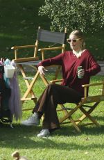 ASHLEE SIMPSON Takes Her Daughter at a Party in Los Angeles 12/05/2021