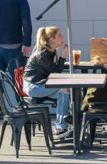 ASHLEY BENSON and G-Eazy Out for Lunch in Los Feliz 12/26/2021