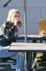 ASHLEY BENSON and G-Eazy Out for Lunch in Los Feliz 12/26/2021