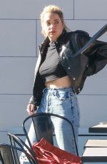 ASHLEY BENSON and G-Eazy Out for Lunch in Los Feliz 12/26/2021