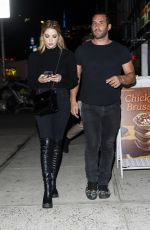 ASHLEY BENSON and Remi Franklin Night Out in New York 12/14/2021
