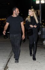 ASHLEY BENSON and Remi Franklin Night Out in New York 12/14/2021