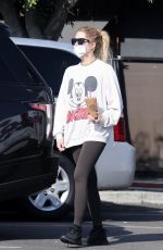 ASHLEY BENSON at Coffee Bean in Los Feliz 12/08/2021