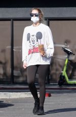 ASHLEY BENSON at Coffee Bean in Los Feliz 12/08/2021