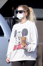 ASHLEY BENSON at Coffee Bean in Los Feliz 12/08/2021