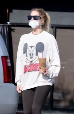 ASHLEY BENSON at Coffee Bean in Los Feliz 12/08/2021
