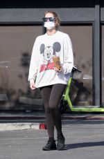 ASHLEY BENSON at Coffee Bean in Los Feliz 12/08/2021