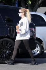 ASHLEY BENSON at Coffee Bean in Los Feliz 12/08/2021