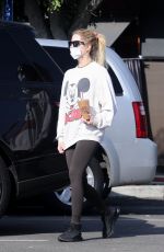 ASHLEY BENSON at Coffee Bean in Los Feliz 12/08/2021