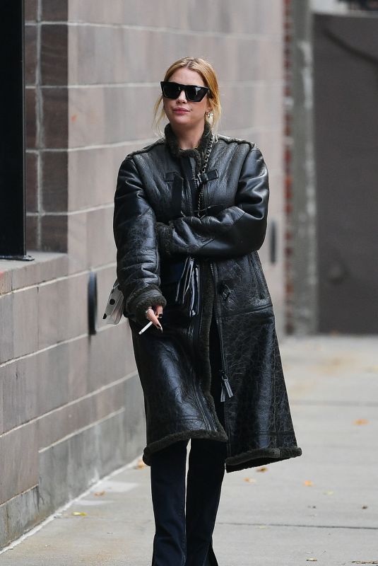 ASHLEY BENSON Out and About in New York 12/15/2021