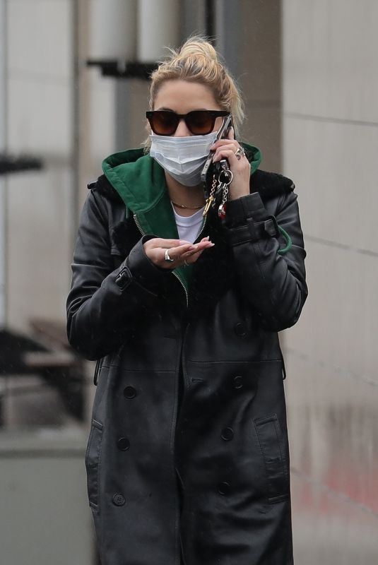 ASHLEY BENSON Out for Coffee in Los Angeles 12/30/2021