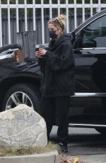 ASHLEY BENSON Out in Los Angeles 12/29/2021