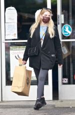ASHLEY BENSON Shopping at a Pet Store in Los Feliz 12/09/2021