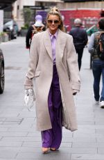 ASHLEY ROBERTS Arrives at Global Radio Studios in London 12/07/2021