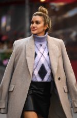 ASHLEY ROBERTS at Global Radio Studios in London 12/02/2021