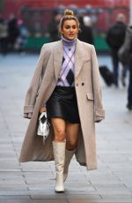 ASHLEY ROBERTS at Global Radio Studios in London 12/02/2021