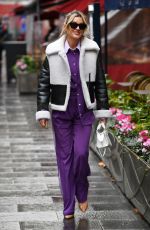 ASHLEY ROBERTS at Global Radio Studios in London 12/03/2021