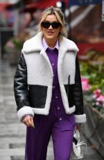 ASHLEY ROBERTS at Global Radio Studios in London 12/03/2021