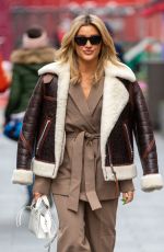 ASHLEY ROBERTS at Global Radio Studios in London 12/09/2021