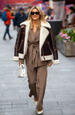 ASHLEY ROBERTS at Global Radio Studios in London 12/09/2021