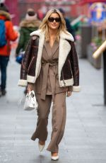 ASHLEY ROBERTS at Global Radio Studios in London 12/09/2021