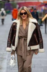 ASHLEY ROBERTS at Global Radio Studios in London 12/09/2021