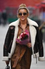 ASHLEY ROBERTS at Heart Radio in London 12/08/2021