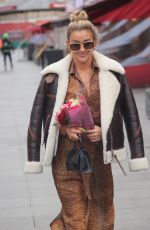 ASHLEY ROBERTS at Heart Radio in London 12/08/2021