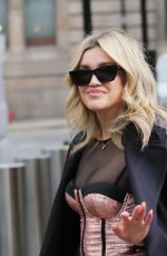 ASHLEY ROBERTS at Heart Radio in London 12/16/2021