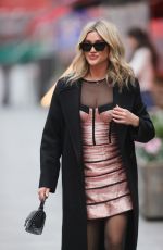 ASHLEY ROBERTS at Heart Radio in London 12/16/2021