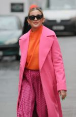 ASHLEY ROBERTS at Heart Radio Studios in London 12/15/2021