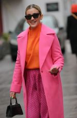 ASHLEY ROBERTS at Heart Radio Studios in London 12/15/2021