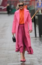 ASHLEY ROBERTS at Heart Radio Studios in London 12/15/2021