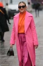 ASHLEY ROBERTS at Heart Radio Studios in London 12/15/2021