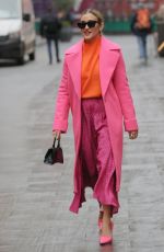 ASHLEY ROBERTS at Heart Radio Studios in London 12/15/2021